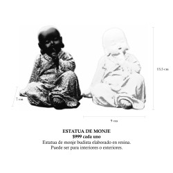 Estatua de Monje Budista