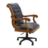 Sillón Modelo Rowan Ejecutivo en Piel Negra