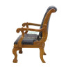Sillón Modelo Rowan Ejecutivo en Piel Negra