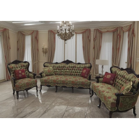 Sala clásica Luis XV modelo Asturias