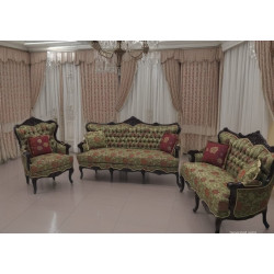 Sala clásica Luis XV modelo Asturias