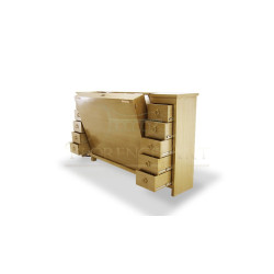 Cama sobre diseño