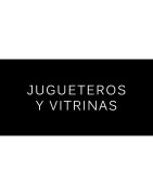Jugueteros y vitrinas